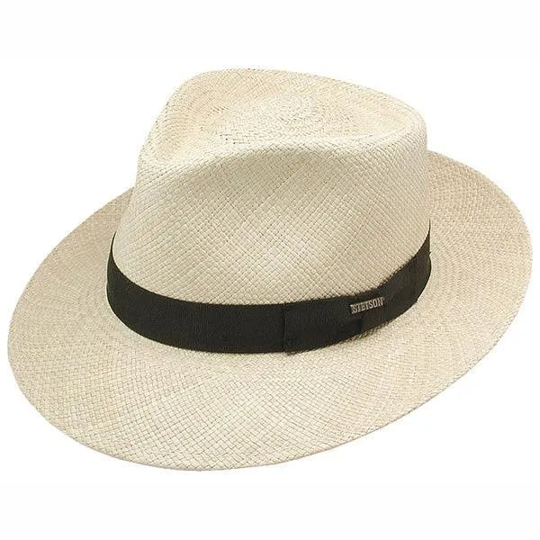 Stetson Retro - Panama Straw Fedora Hat - Hatcountry