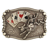 Nocona Risky Rider - Men's Belt Buckle