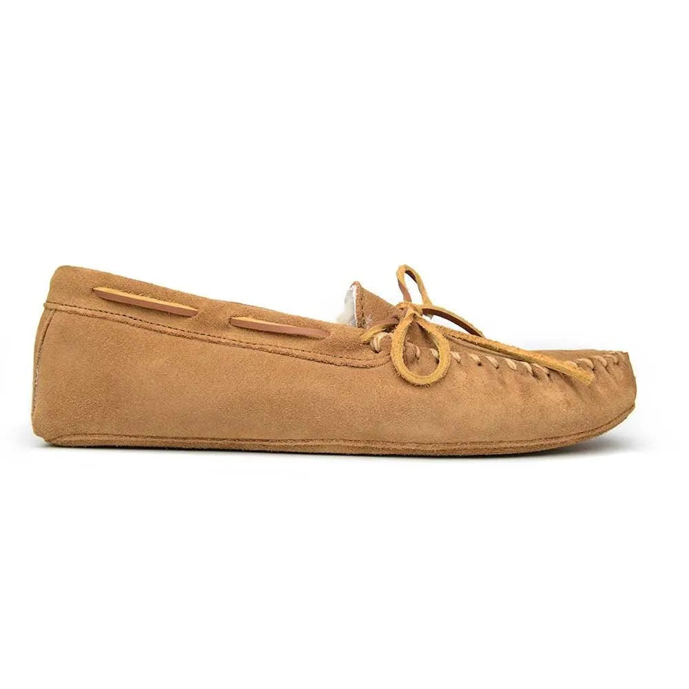 Minnetonka Sheepskin Softsole Moc - Womens Slippers - Hatcountry