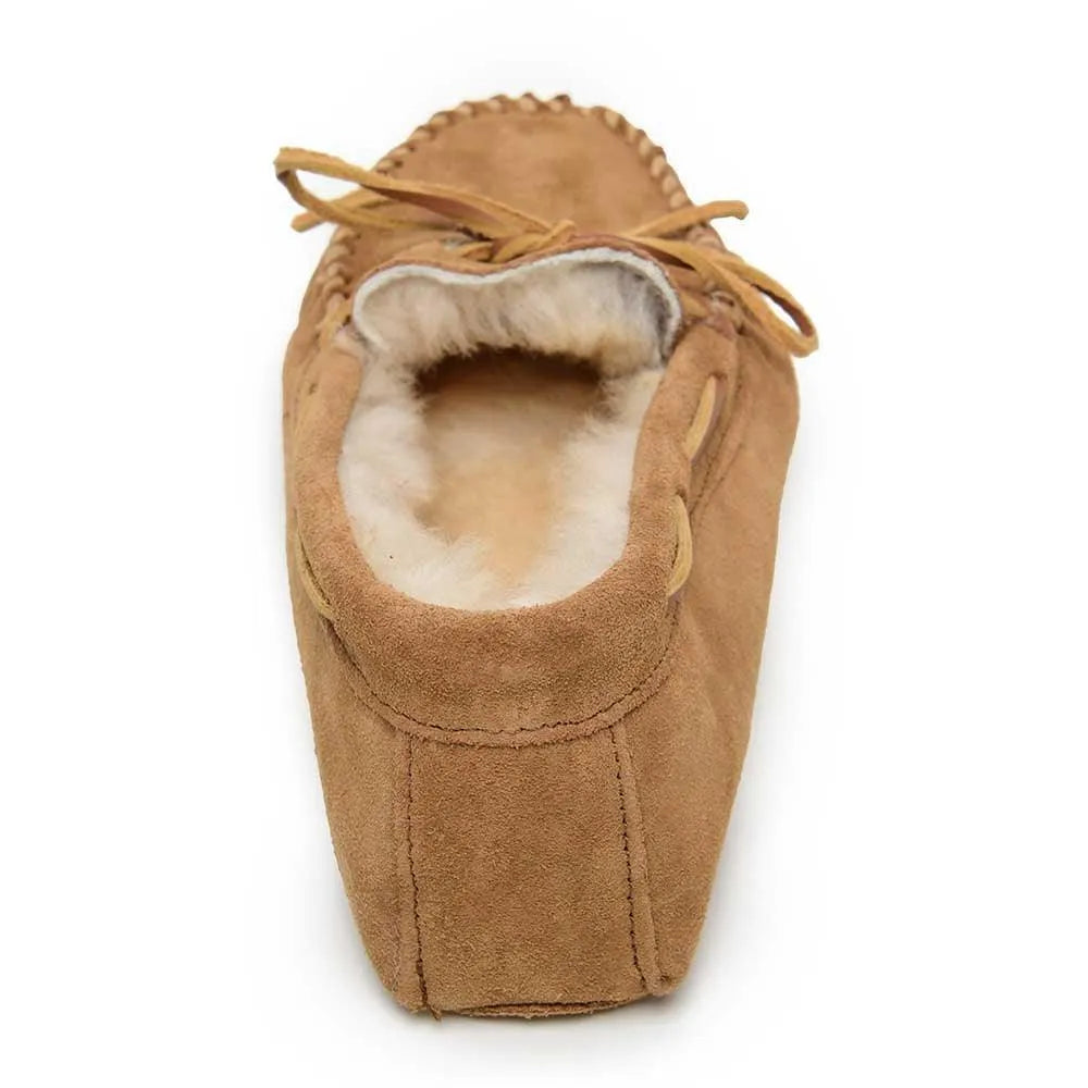 Minnetonka Sheepskin Softsole Moc - Womens Slippers - Hatcountry