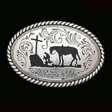 Nocona Jr Praying Cowboy - Children's Belt Buckle - Hatcountry