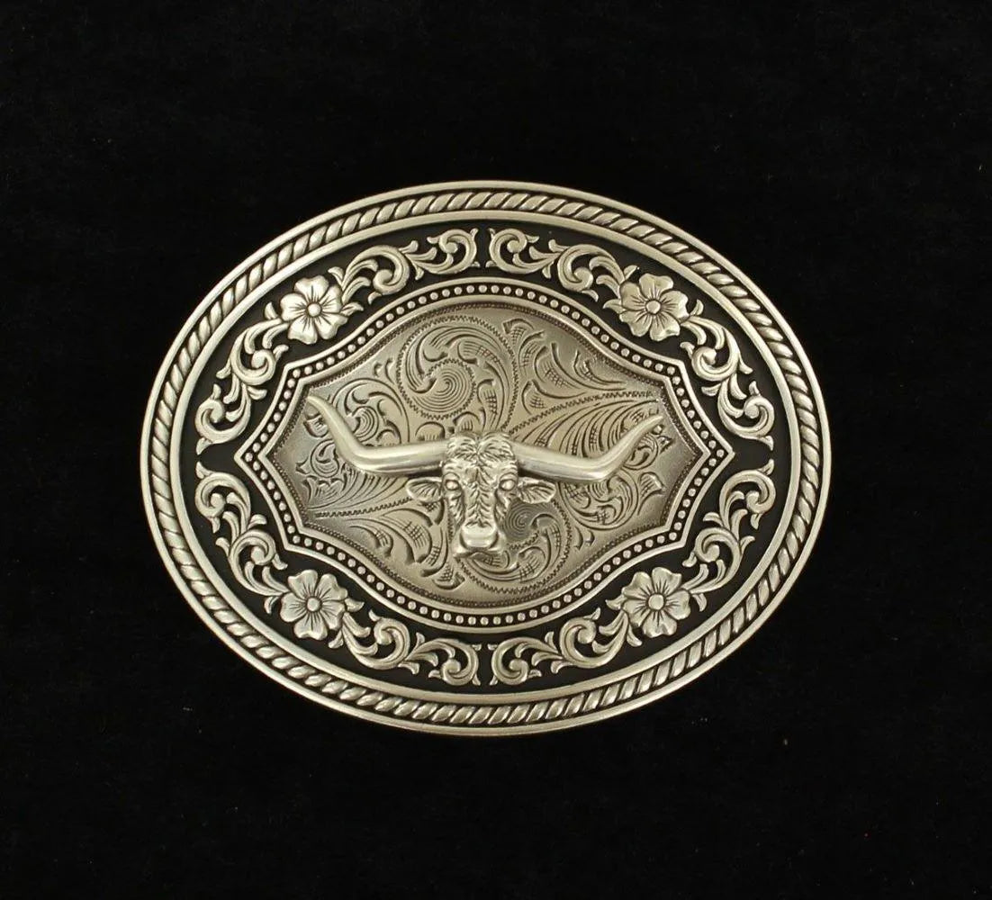 Nocona Longhorn - Belt Buckle - Hatcountry