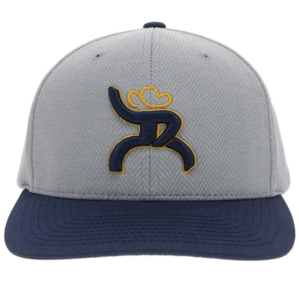 HOOey Hawk Roughy (Grey/Navy) - Ball Cap - Hatcountry