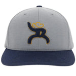 HOOey Hawk Roughy (Grey/Navy) - Ball Cap - Hatcountry