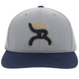 HOOey Hawk Roughy (Grey/Navy) - Ball Cap - Hatcountry