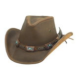 Bullhide Roswell - Leather Outback Hat - Hatcountry