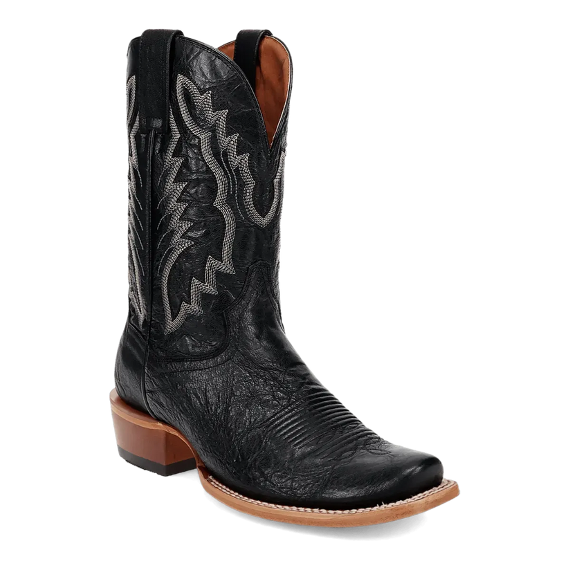 【Justin】Penny Dan Post Boots Men Justin Boots Rancho 11 Inch Embroidered