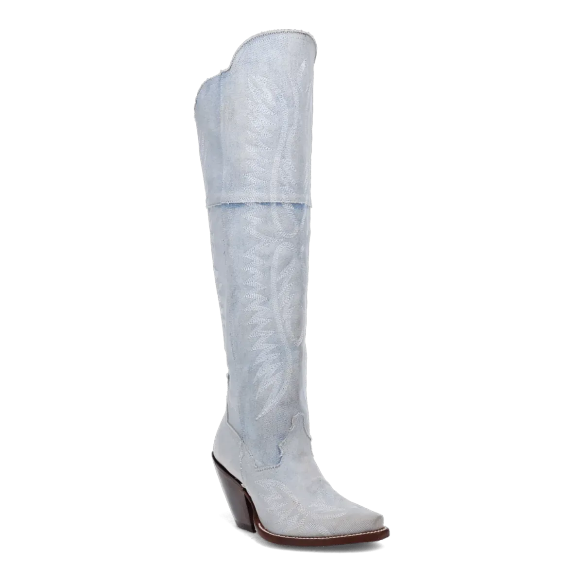Dan Post Blue Jean Dream - Women's Denim Cowgirl Boots - Hatcountry