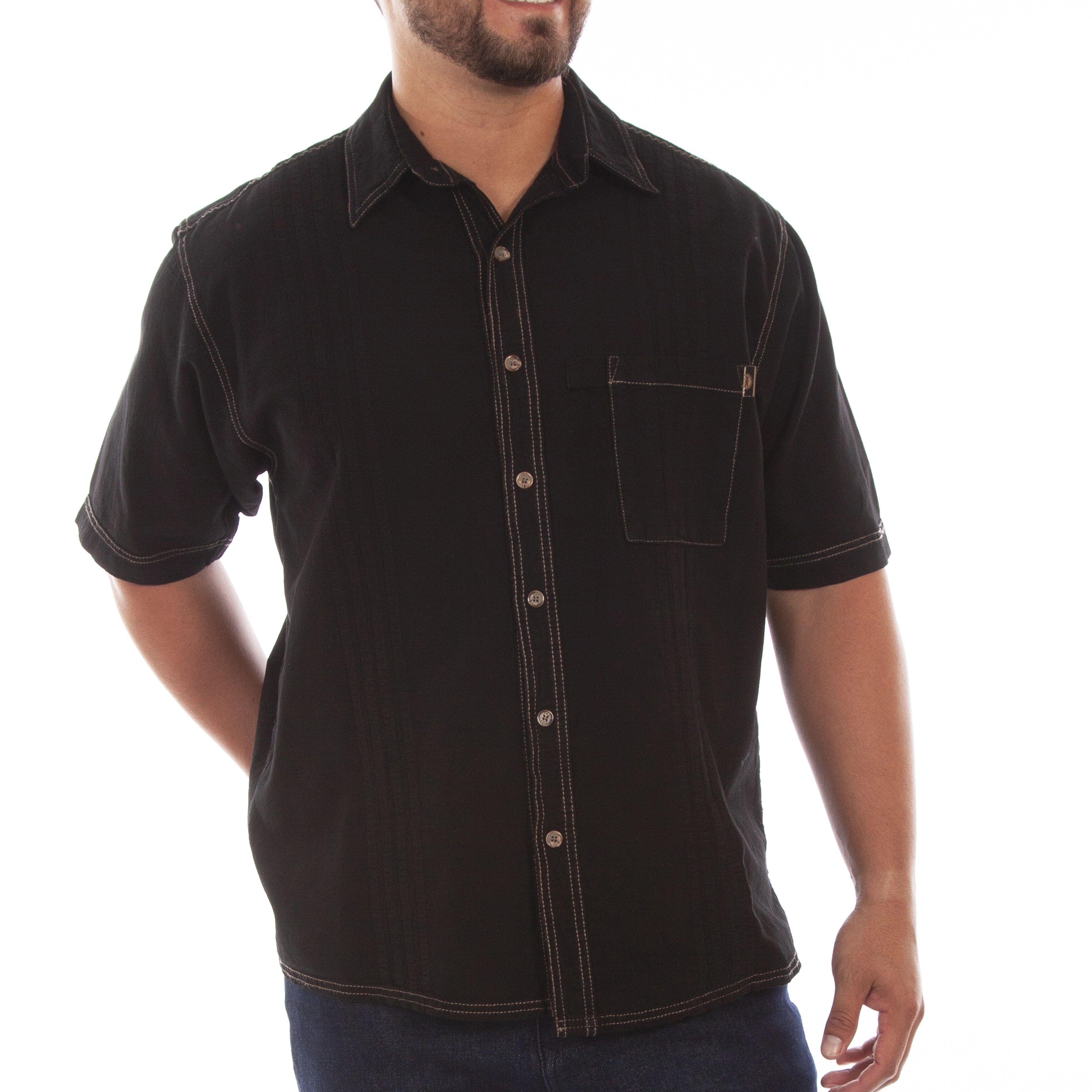 Scully Button Front (4800) - Men's Casual Shirt