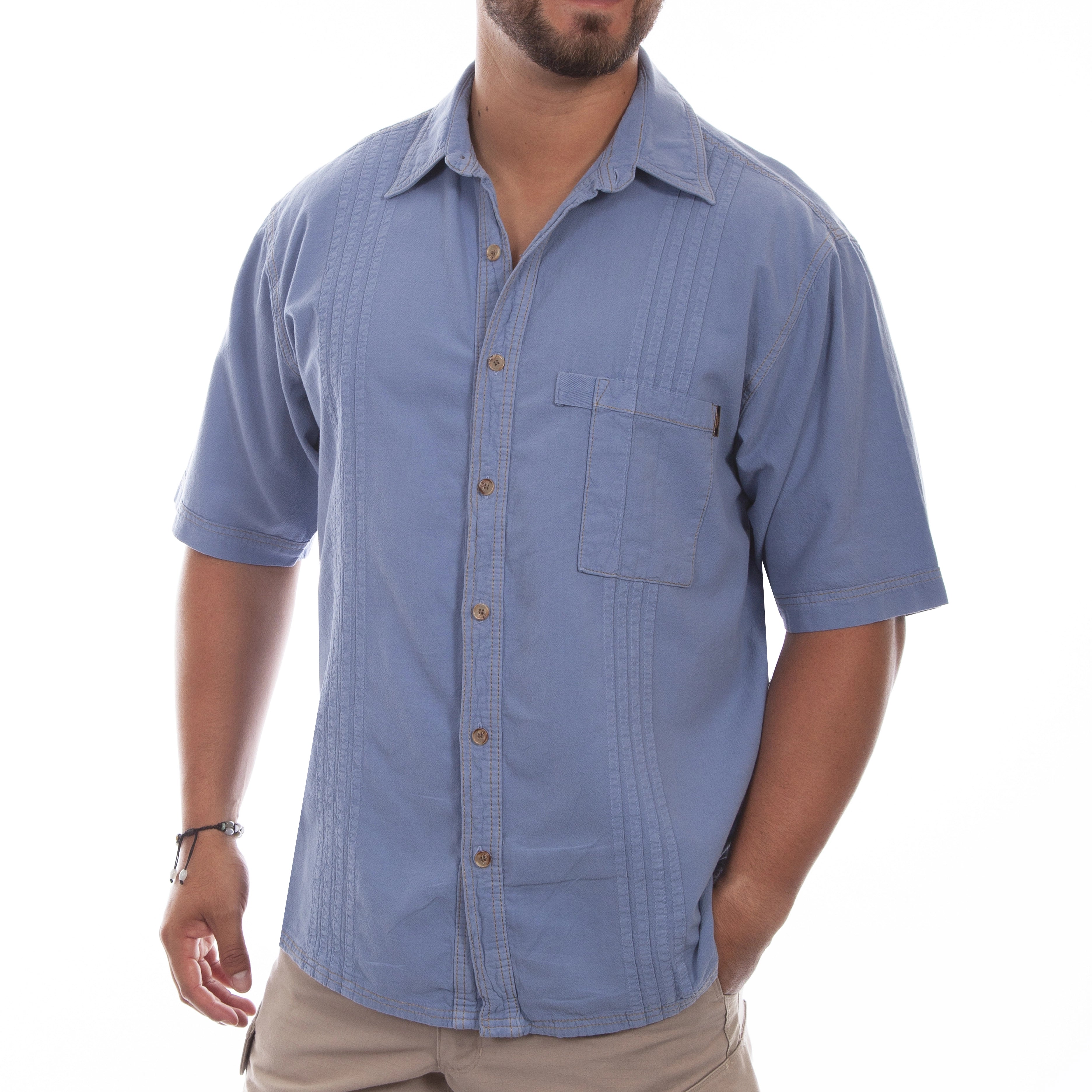 Scully Button Front (4800) - Men's Casual Shirt