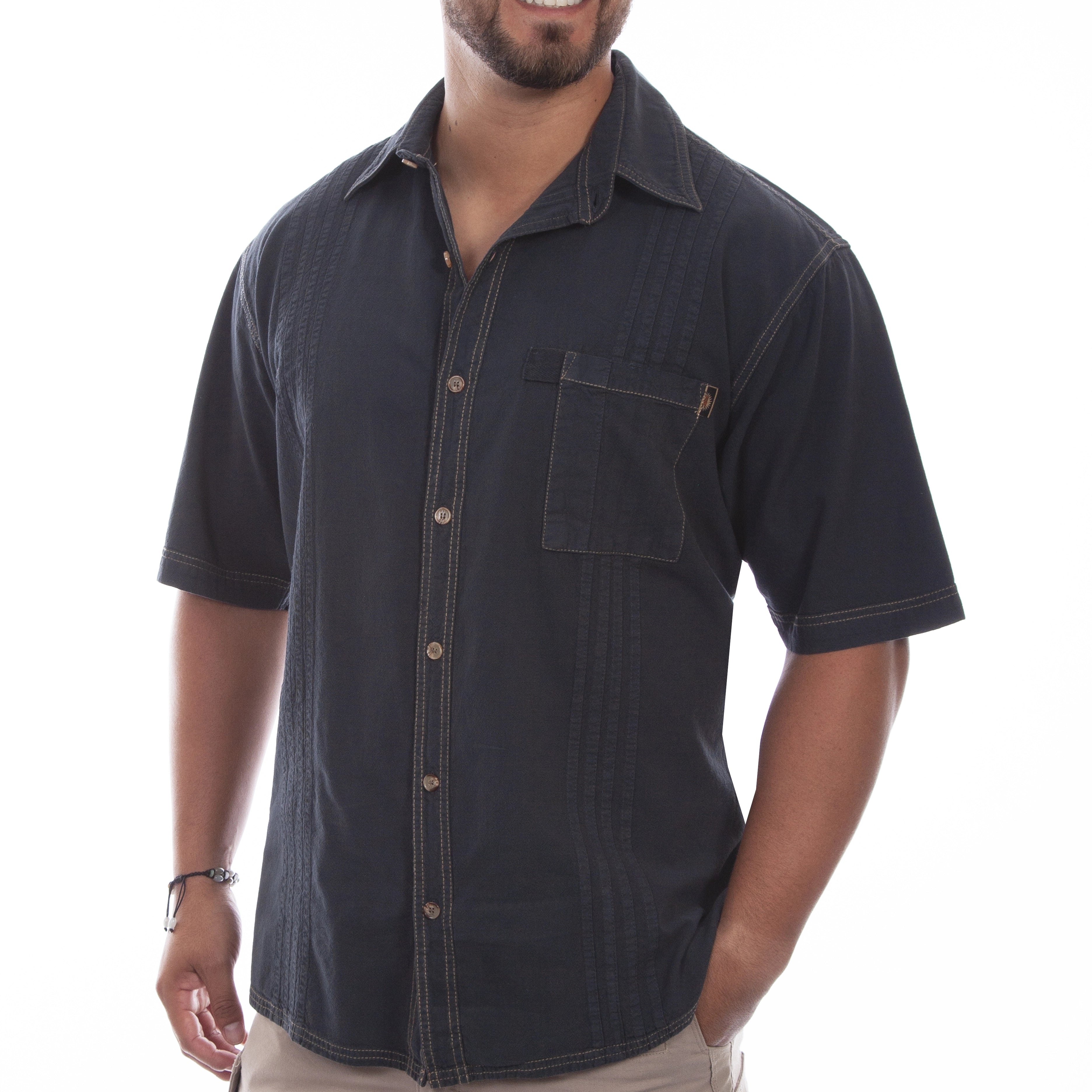 Scully Button Front (4800) - Men's Casual Shirt