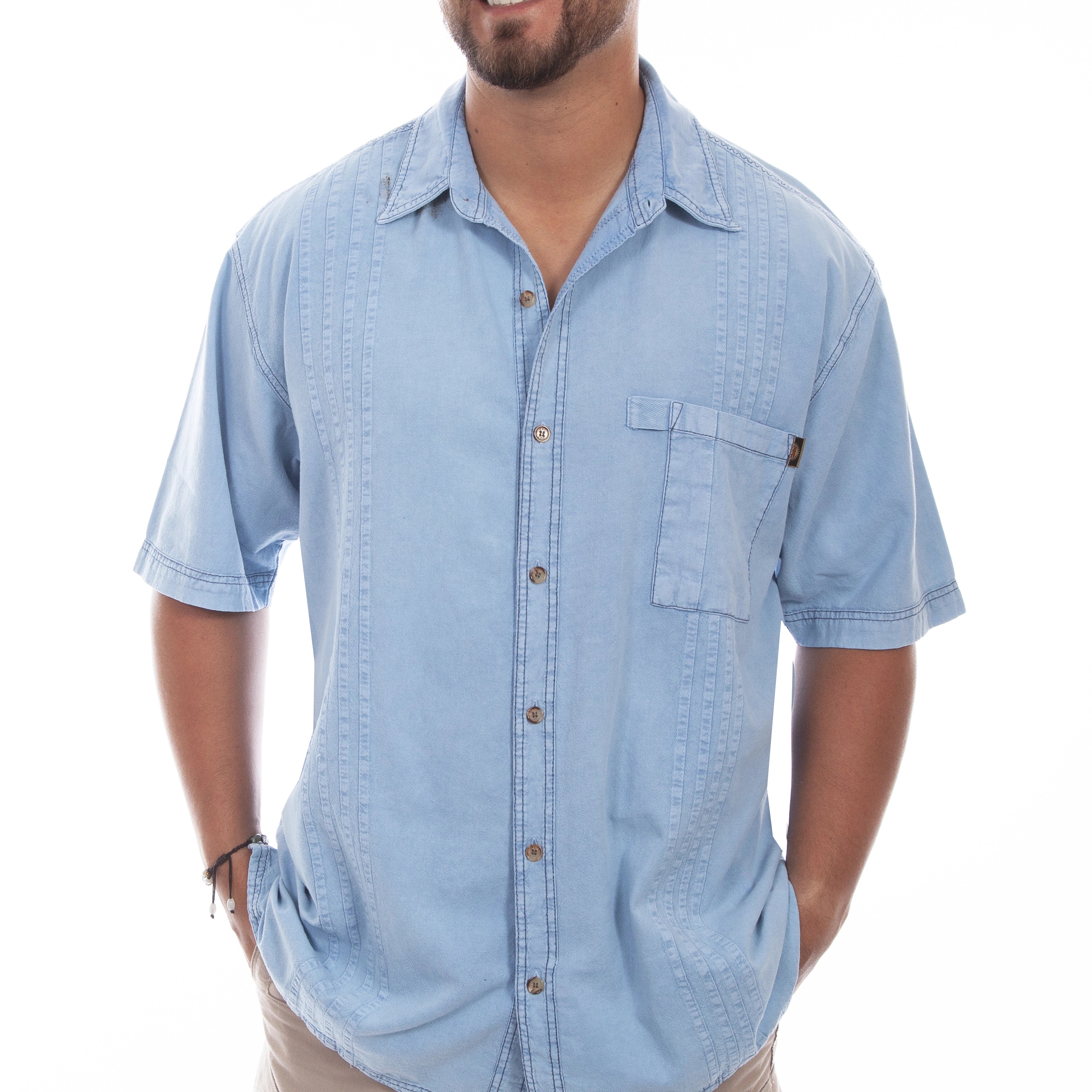 Scully Button Front (4800) - Men's Casual Shirt