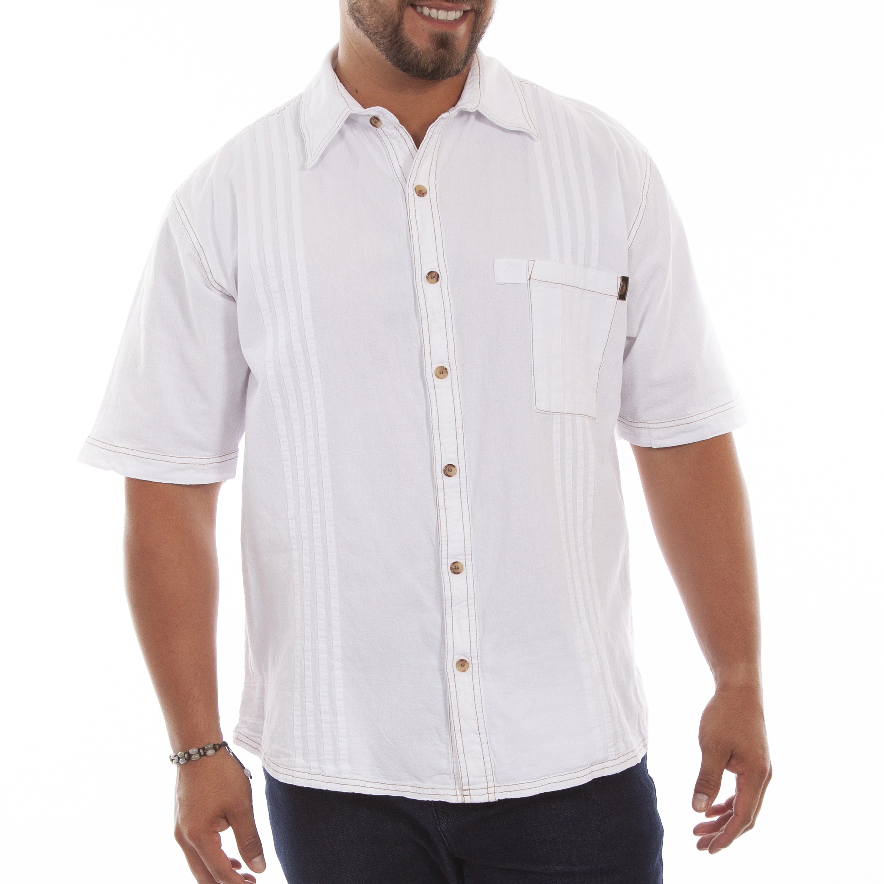 Scully Button Front (4800) - Men's Casual Shirt