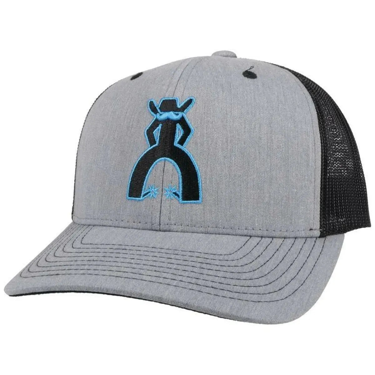 HOOey Punchy (Grey/Black) - Trucker Cap - Hatcountry
