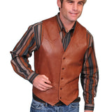 Scully Outrider (503 Leather) – Men's Vest