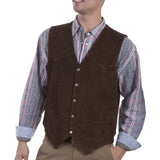 Scully Open Range (507 Suede Leather) – Men's Vest