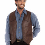 Scully Open Range (507 Leather) – Men's Vest