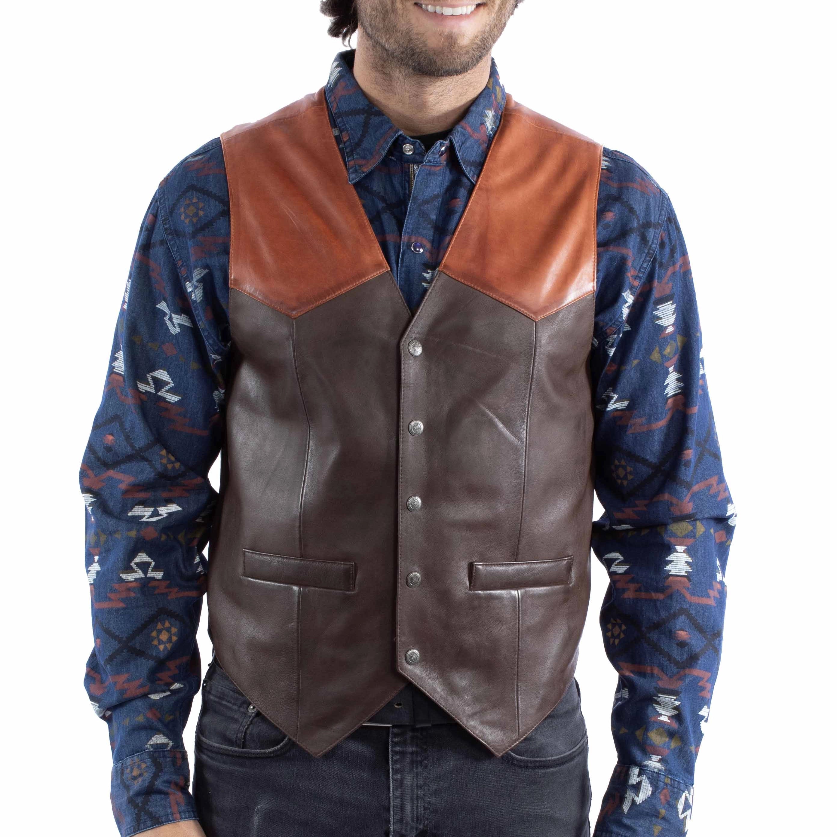 Scully Open Range (507 Leather) – Men's Vest