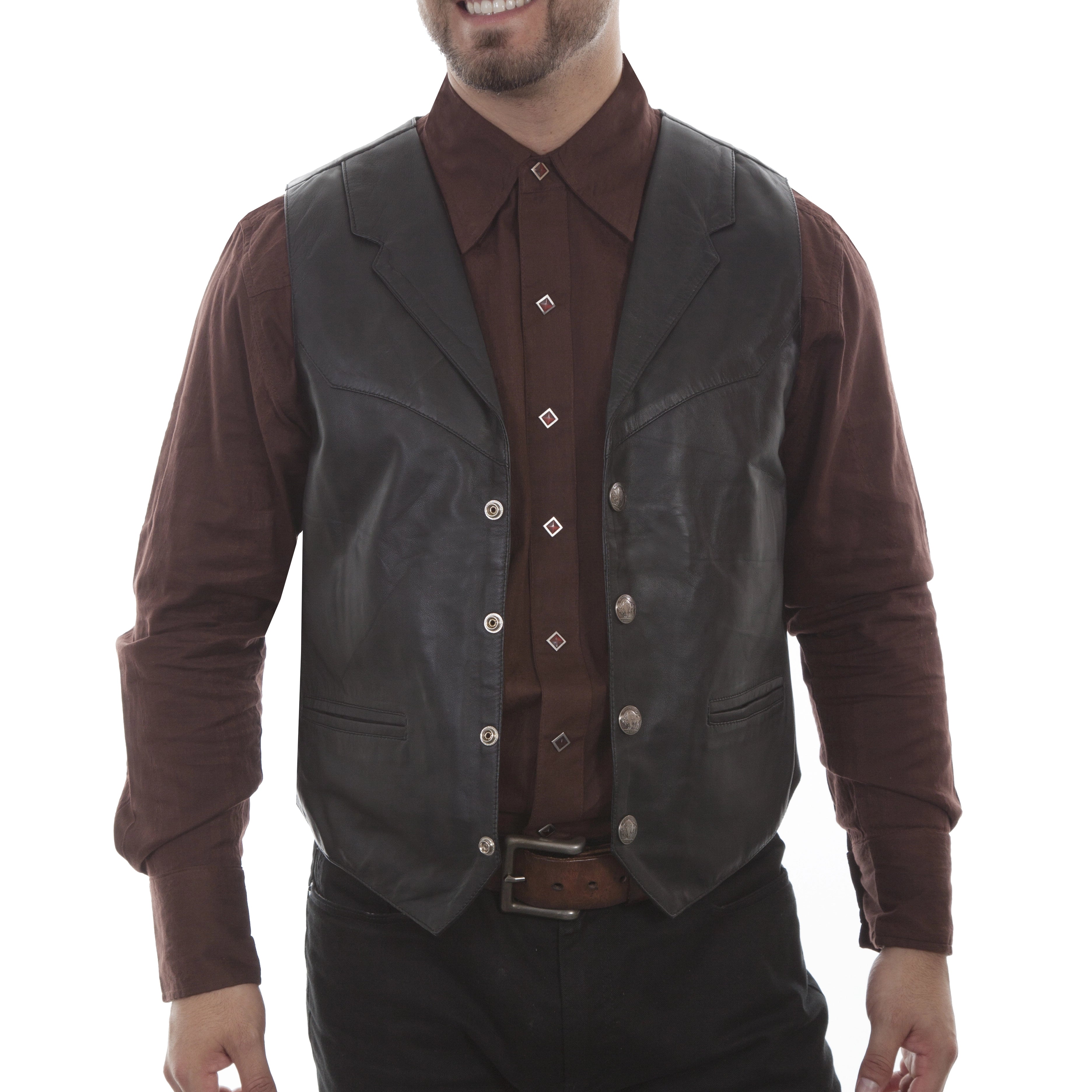 Scully Sheridan (509 Lambskin) – Men's Vest