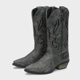 Rawhide Foley - Women's Cowhide Cowgirl Boots