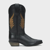Rawhide Autumn - Women's Leather Cowgirl Boots