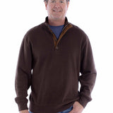 Scully Elbow Patches (5278) - Men's Pullover Sweater