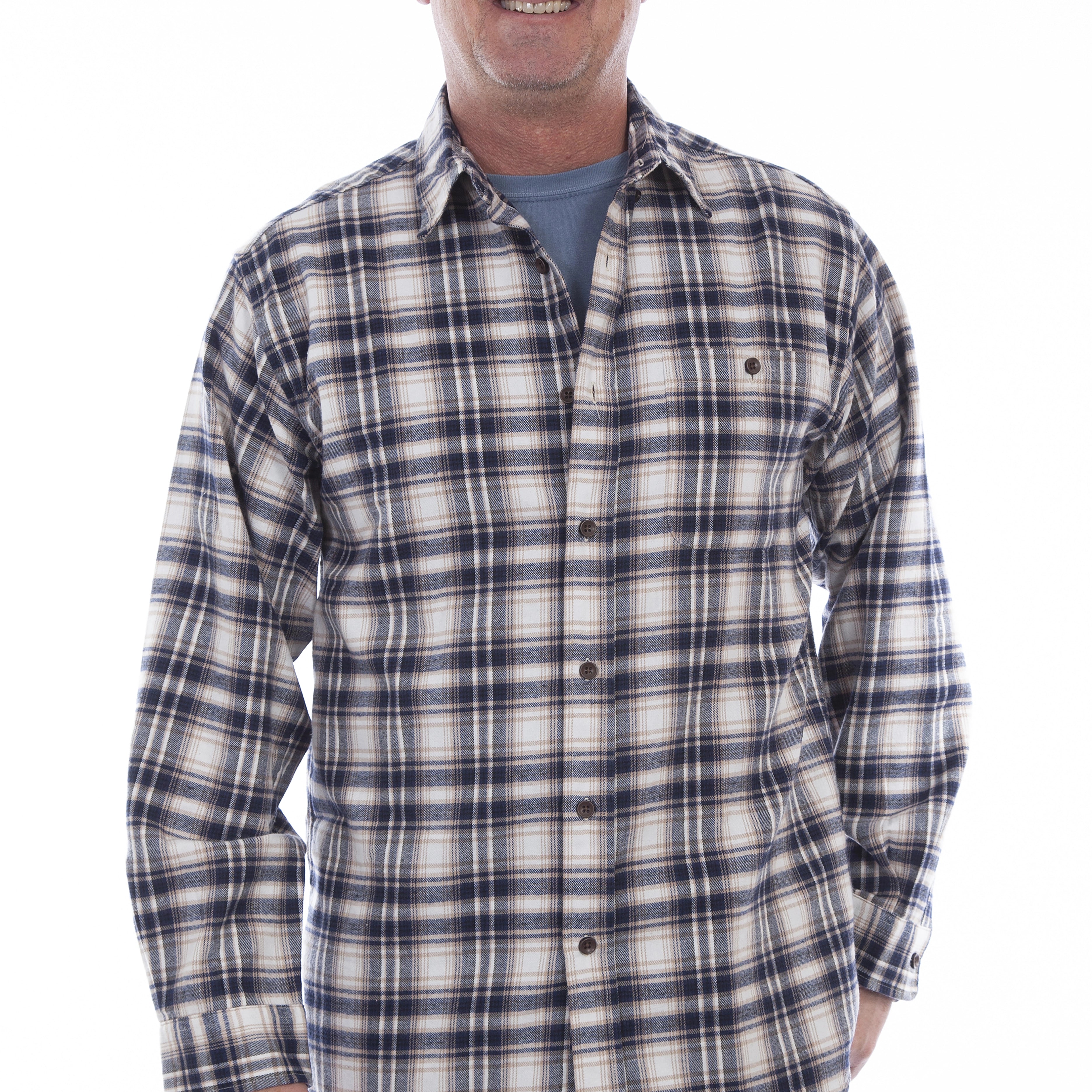 Scully One Pocket (5279) - Men's Flannel Shirt