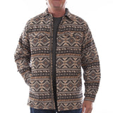 Scully Desert Mesa - Men's Western Flannel Shirt Jacket