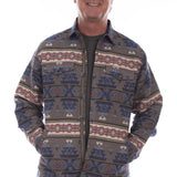 Scully Canyon Ridge - Men's Western Flannel Shirt Jacket