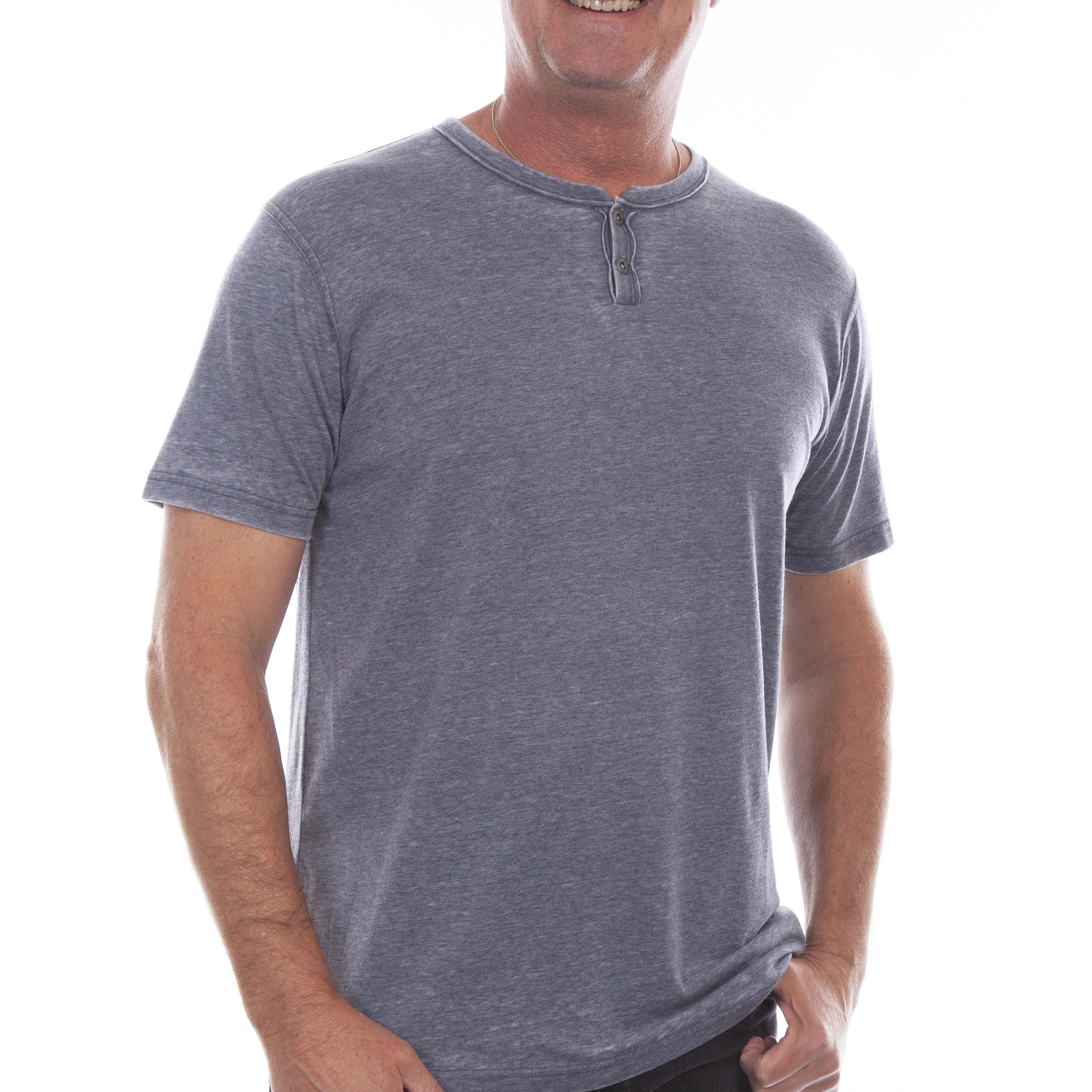 Scully Placket Neck (5323) - Men's T-Shirt
