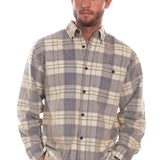 Scully One Pocket (5333) - Men's Plaid Shirt