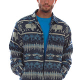 Scully Buffalo Run - Men's Western Flannel Shirt Jacket