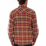 Scully Western Yoke (5343) - Men's Plaid Flannel Shirt