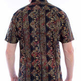 Scully Button Front Batik (5379) - Men's Casual Shirt
