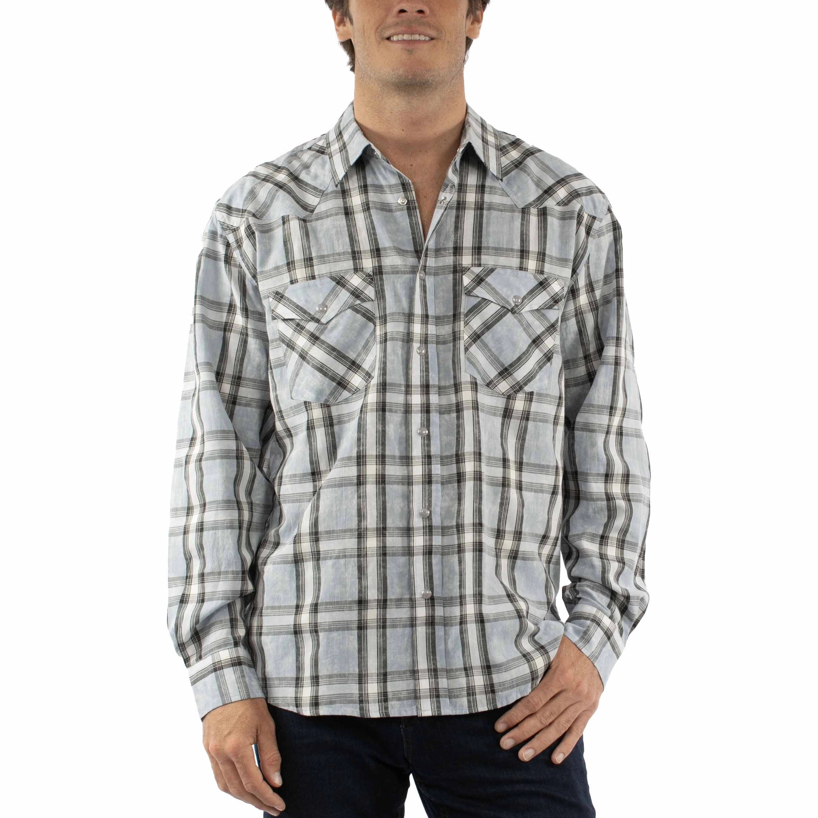 Scully Snow Wash (5408) - Men's Western Shirt