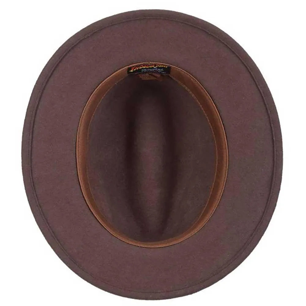 Indiana Jones™ Ravenwood - Water Repellent Soft Wool Felt Fedora Hat - Hatcountry