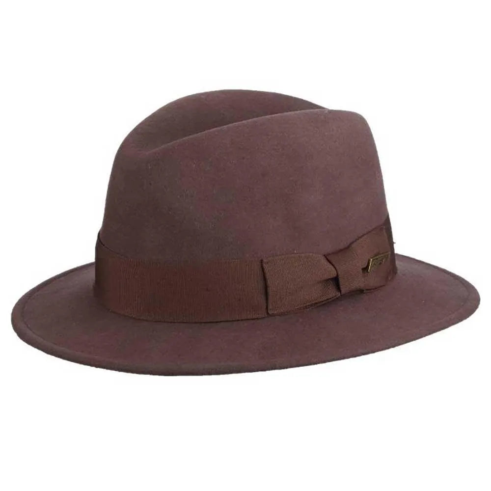 Indiana Jones™ Ravenwood - Water Repellent Soft Wool Felt Fedora Hat - Hatcountry