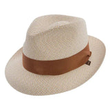Stetson Whitehall - Straw Fedora Hat - Hatcountry