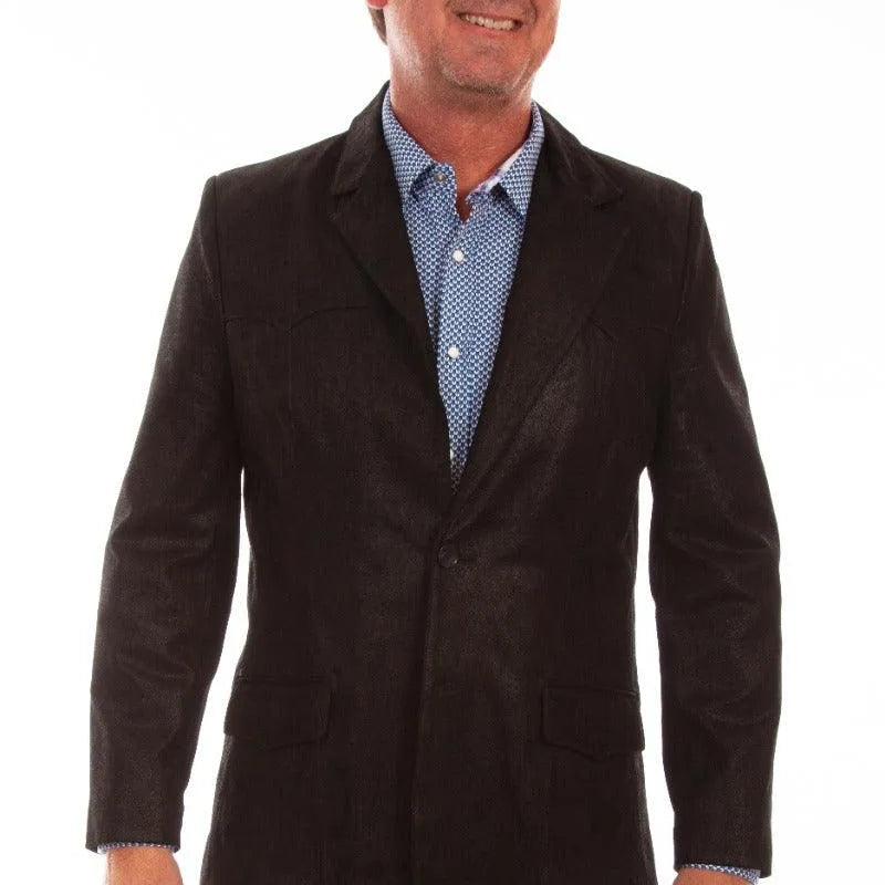 Scully Beau Leather Blazer - Mens Jacket - Hatcountry