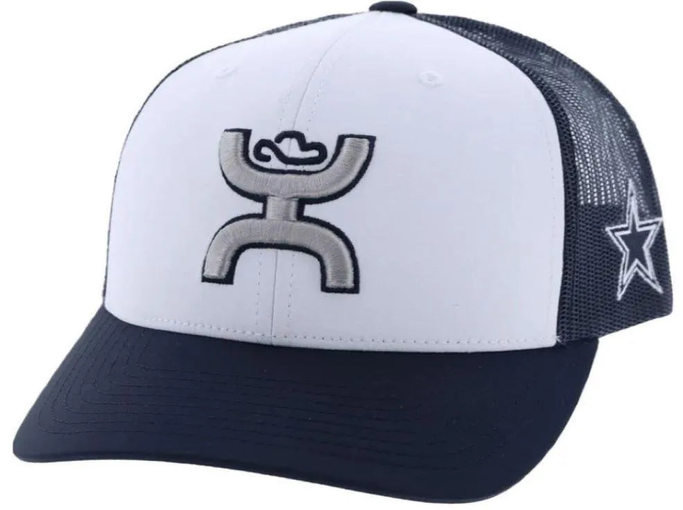 HOOey NFL Dallas Cowboys (Navy/White) - Trucker Cap - Hatcountry