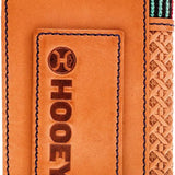 HOOey Tarlo Basket Weave - Men's Bifold Money Clip Wallet