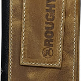 HOOey Diamond Patchwork Cowhide - Men's Bifold Money Clip Wallet