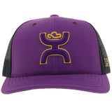 HOOey Louisiana State University "LSU" ( Purple/Black) - Trucker Cap