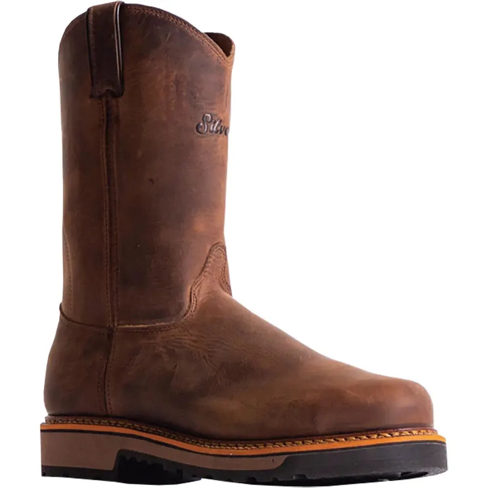 Silverado by Abilene Joe 10" (Steel Toe) - Dual Density Sole Leather Cowboy Boots - Hatcountry