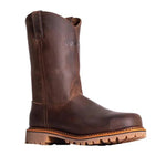 Silverado by Abilene Joe 10" (Steel Toe) - Vibram Sole Leather Cowboy Boots - Hatcountry