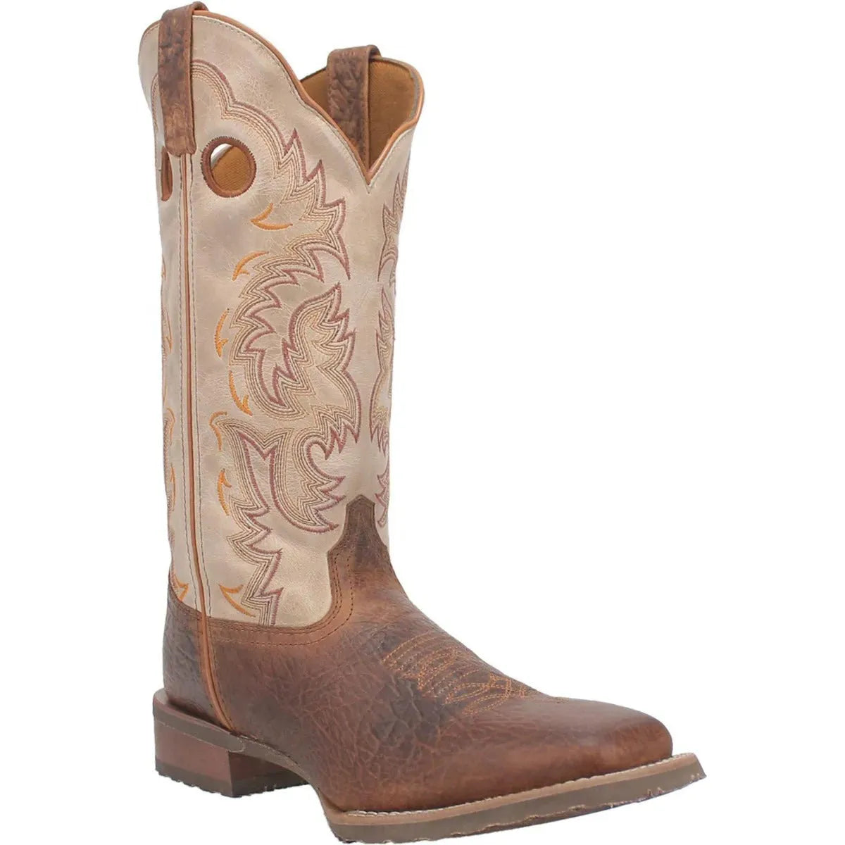 Laredo Peete (Natural/Rust) - Men's Leather Cowboy Boot - Hatcountry