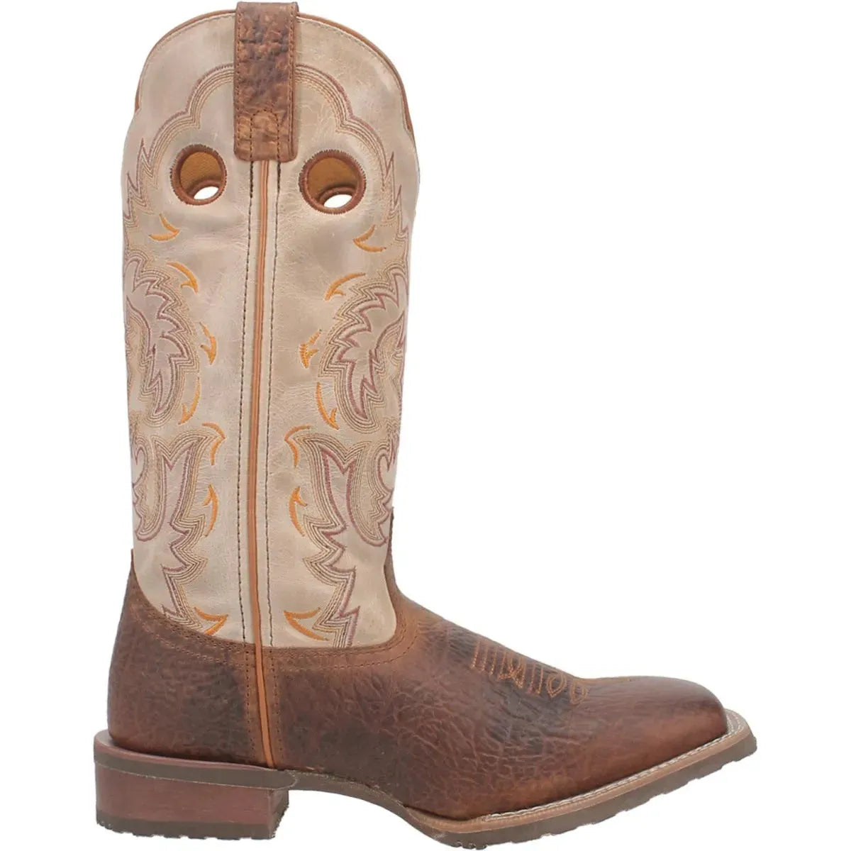 Laredo Peete (Natural/Rust) - Men's Leather Cowboy Boot - Hatcountry