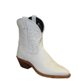 Abilene White Cowhide (9095) - Women's Leather Cowgirl Boots