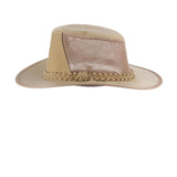 Dorfman Pacific Seabreeze - UPF 50+ Canvas Australian Hat