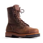 Abilene 8" Lumberjack - Dual Density Sole Men's Leather Cowboy Boots - Hatcountry